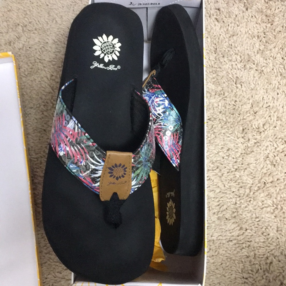 Yellow Box Sandals